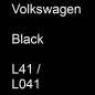 Preview: Volkswagen, Black, L41 / L041.